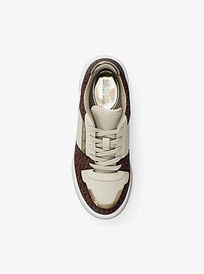 Lexi Mixed-Media Sneaker