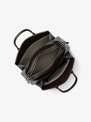 Laila Medium Leather Satchel