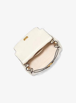 Hamilton Moderne Extra-Small Textured Leather Slouchy Crossbody Bag