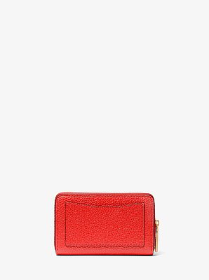 Small Pebbled Leather Wallet
