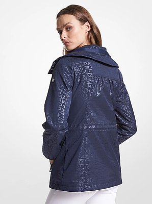 Logo Print Woven Anorak