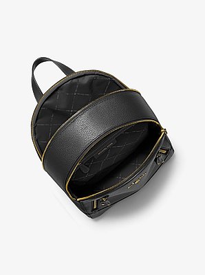 Mochila Brooklyn mediana de piel granulada