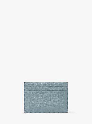Pebbled Leather Card Case