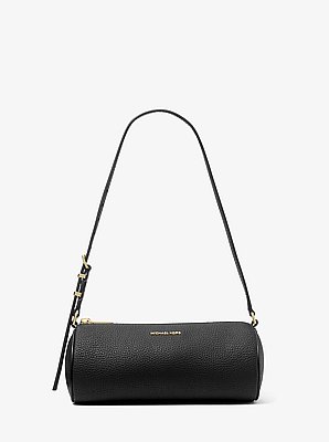 Izzy Small Pebbled Leather Barrel Pochette