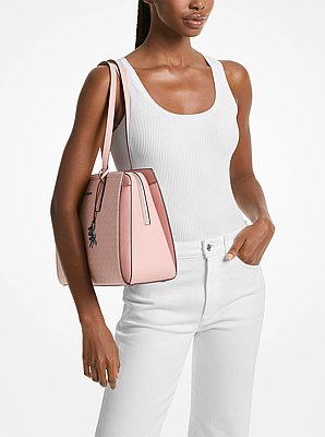 Laila Medium Signature Logo Tote Bag