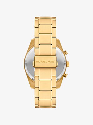 Oversized Warren Gold-Tone Watch