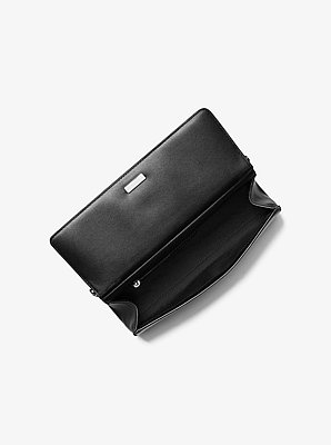 Pochette Carmine media in pelle