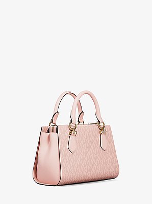 Marilyn Small Signature Logo Messenger Bag