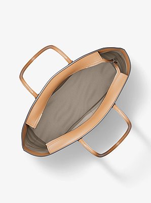 Quinn Large Pebbled Leather Tote Bag