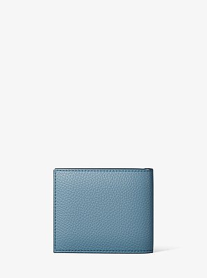 Cooper Pebbled Leather Billfold Wallet With Passcase