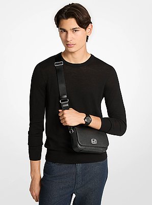 Petit sac &agrave; bandouli&egrave;re Bryant en cuir