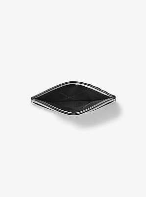 Hudson Pebbled Leather Card Case