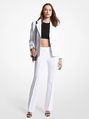 Woven Bootcut Pants