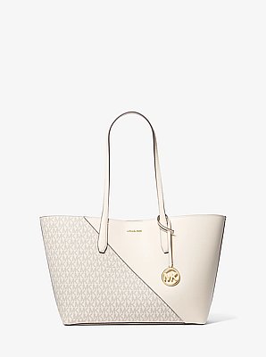 Avalon Medium Smooth and Signature Logo Tote Bag
