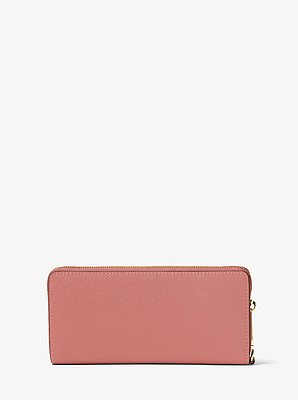 Bolso de mu&ntilde;eca continental de piel