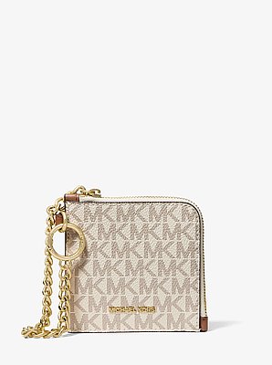Jet Set Travel Signature Logo Chain Wallet