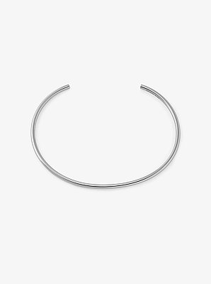 Collier ras-du-cou en laiton plaqu&eacute; en m&eacute;tal pr&eacute;cieux
