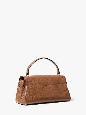 Hamilton Moderne Extra-Small Textured Leather Slouchy Crossbody Bag