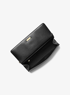 Carmine Medium Pebbled Leather Pochette