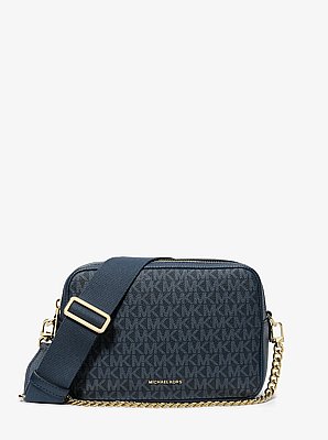 Bryant Medium Signature Logo Camera Crossbody Bag