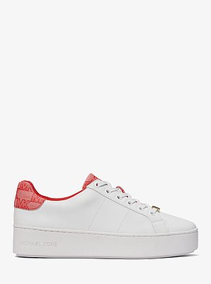Poppy Logo Trim Sneaker