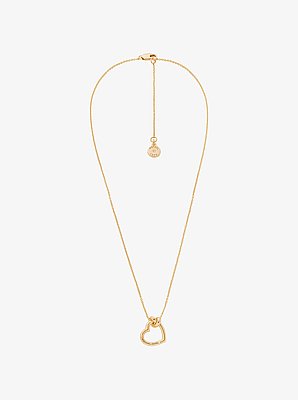 Knotted Heart Necklace