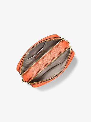 Bryant Medium Pebbled Leather Camera Crossbody Bag