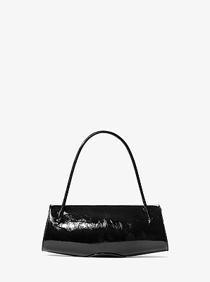Anna Slim Patent Leather Frame Bag
