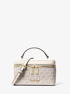 Vivi Small Signature Logo Vanity Crossbody Bag
