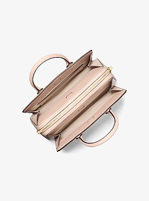 Bolso satchel Laila mediano de piel