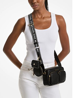 Jet Set Travel Medium Leather Messenger Bag