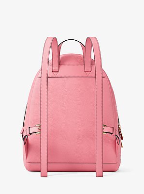 Rhea Medium Logo Debossed Backpack