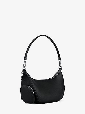 Petit sac &agrave; bandouli&egrave;re convertible Merritt en cuir grain&eacute;
