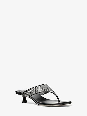 Anneka Embellished Thong Sandal