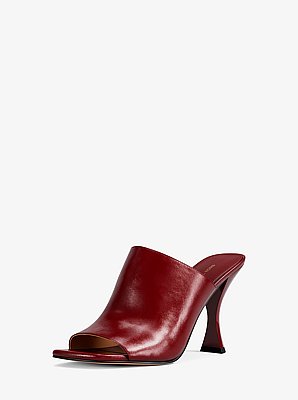 Mule Haisley en cuir
