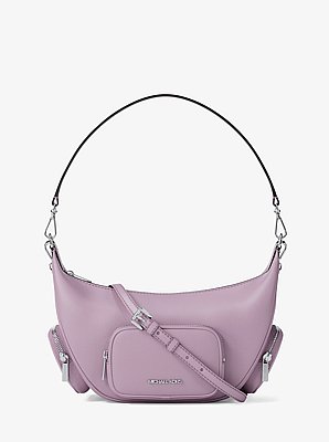 Merritt Medium Pebbled Leather Convertible Shoulder Bag