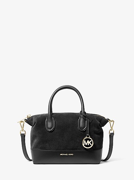 Hyde Small Suede Convertible Crossbody Bag