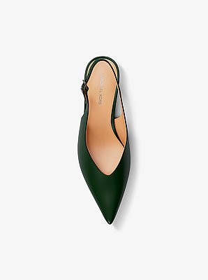 Tonya Leather Slingback Pump