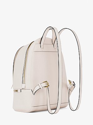 Rhea Medium Pebbled Leather Backpack