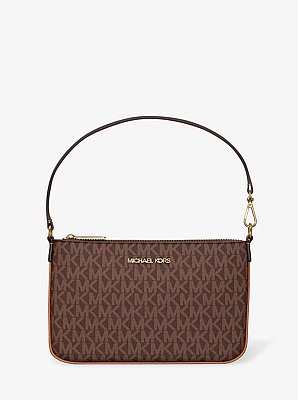 Jet Set Small Signature Logo Convertible Wristlet