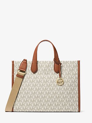 Gigi Large Signature Logo Tote Bag
