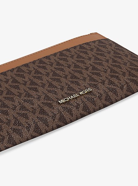 Jet Set Travel Large Signature Logo Card Case