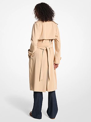 Gewebter Trenchcoat