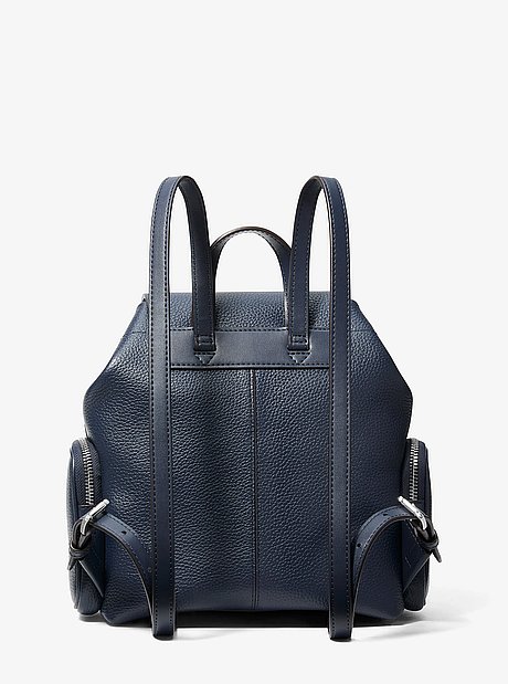 Mochila cargo Merrit peque&ntilde;a de piel granulada