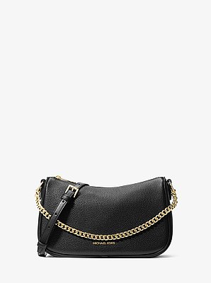 Carmela Medium Pebbled Leather Convertible Crossbody Bag