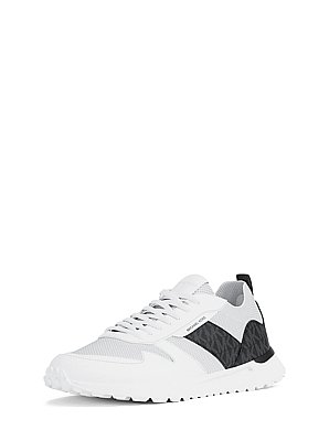 Espadrille Dax en tricot extensible &agrave; logo Signature