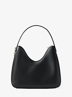 Nayla Medium Pebbled Leather Shoulder Bag