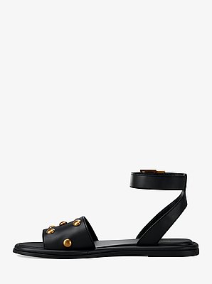 Rosetta Studded Leather Sandal