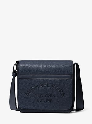 Sac &agrave; bandouli&egrave;re Cooper en cuir grain&eacute;