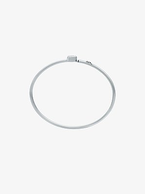 Pulsera r&iacute;gida con piedra redonda
